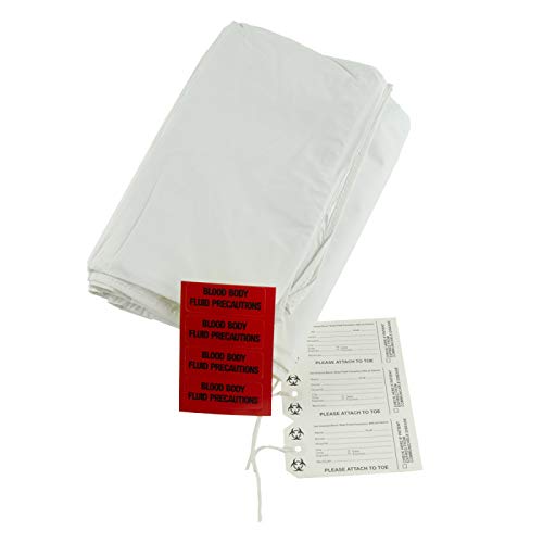 BasicMedicalSupply Disposable White PVC Bag BigaMart