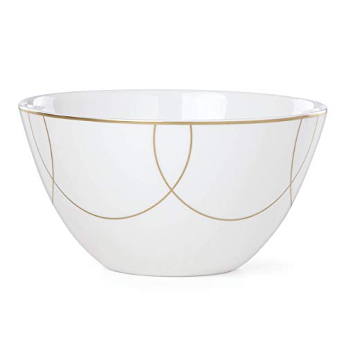 Kate Spade Arch Street Place Setting Bowl, 0.55 LB, White The Home
