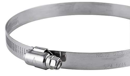 image for American Valve 6-Pack Worm Gear Hose Clamp, 4-1/16