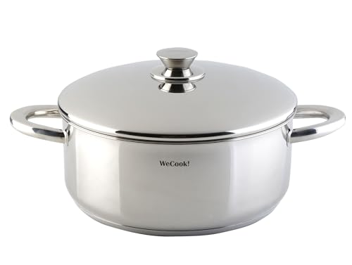 CAZUELA with tapa de Acero INOX 28 cm, WECOOK! Pro