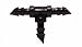 Raindrip 307050B, Barbed Tee, 1/4-Inch, 50-Pack, Drip Irrigation Fitting for Supply Tubing & Dripline, Black