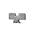 Ruger Super Redhawk Rear Sight Blade High White Outline Notch