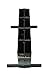 StoreYourBoard Ski Storage Rack, 4 Pair Freestanding Skis Floor Mount, Wide Skis