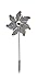 In the Breeze Silver Sparkle Pinwheel Spinner, 12-Inch