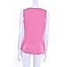 Tloowy Women Casual Tank Tops Sleeveless Shirt Sun Printed Vest Tee T-Shirt Plus Size Summer Blouse (Hot Pink, XXXL)