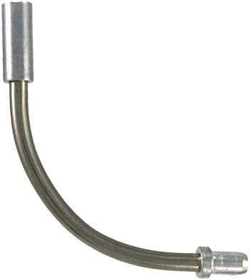U brake pipe fitting (galvanized steel pipe, aluminum end pieces) 10 pcs. Ideal bike brakes MTB / Corsa / City bike