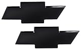 AMI 96129K Chevy Bowtie Grille & Lift gate Emblem without Border- Black Powder coat, 1 Pack