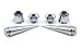 Urban Body Jewelry 9mm Stainless Steel Taper & Tunnel Ear Stretching Kit (6 Pieces)