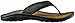 OluKai Ohana Men's Beach Sandals, Quick-Dry Flip-Flop Slides, Water Resistant & Lightweight, Compression Molded Footbed & Ultra-Soft Comfort Fit, Dark Java/Ray, 9
