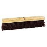 Proline Brush 20318 18" Width, Red Stiff Polypropylene Floor Brush