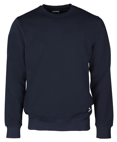 Own Felpa Felpata Girocollo da Uomo Blue L