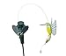 Solar Yard Stake Fluttering Insects, Solar or Battery Powered (Hummingbird)