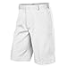 Nike Mens Flat Front Tech Golf Shorts (34, White)