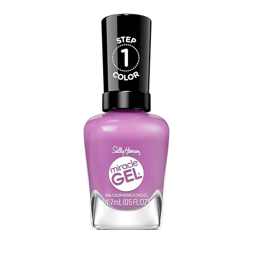 Sally Hansen Miracle Gel Supercharged Pinks Nail Polish | Salon Quality Gel-Lik…
