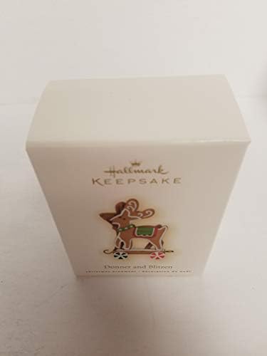 Donner and Blitzen 2009 Hallmark Keepsake Ornament
