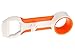 #1 Best Can Opener & 4 in 1 Heavy Duty Bottle Opener Combo Set, Professional High Quality Stainless Steel, Ergonomic Design Soft Grip Handle. Imperial Kitchen Collection (Tangerine)