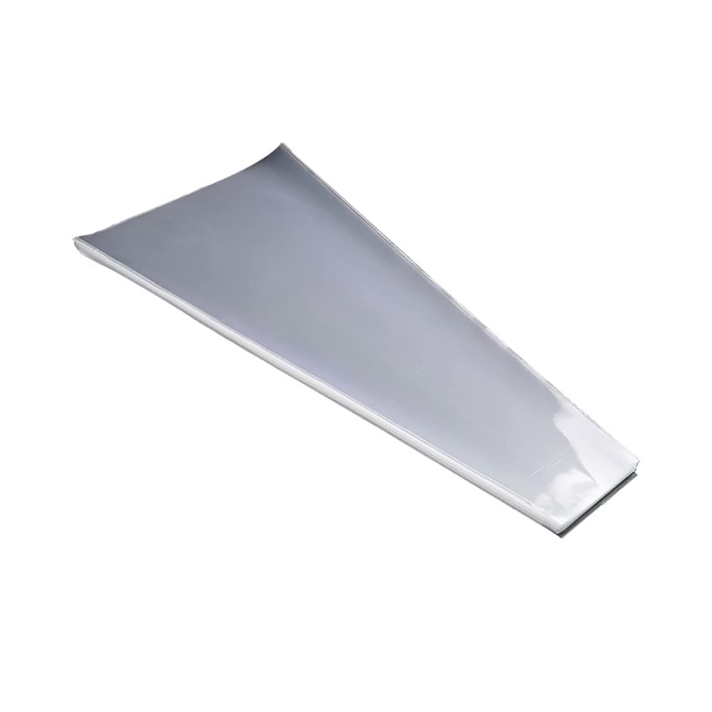 100 Clear Plastic Flower Cellophane Bags - Transparent Bouquet Sleeves for Rose Packaging - Floral Wrapping Bags for Valentines Day
