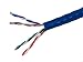 Monoprice 1000FT 24AWG Cat5e 350MHz UTP Solid, Riser Rated (CMR), Bulk Ethernet Bare Copper Cable - Blue primary