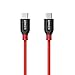 Anker PowerLine+ USB C to USB C Cable, 3ft, Power Delivery PD Charging for MacBook, Huawei Matebook, iPad Pro 2020, Chromebook, Pixel, Switch, and More Type-C Devices(Red)