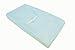 American Baby Company Heavenly Soft Minky Dot Fitted Contoured Changing Pad Cover, Blue Puff, for Boys and Girls