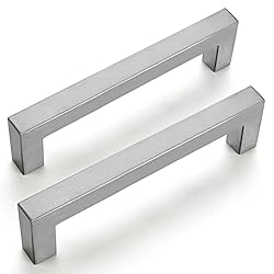 POWPULL 10Pack 5in Cabinet Pulls Brushed Nickel