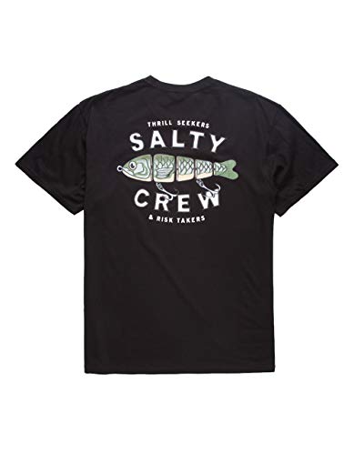 Salty Crew Men's Legendary Short Sleeve Tee - Screen Printed Casual T-Shirt