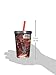 Zak Designs star Wars Ep7 Double Walled Straw Tumbler, 13 oz, Multicolor