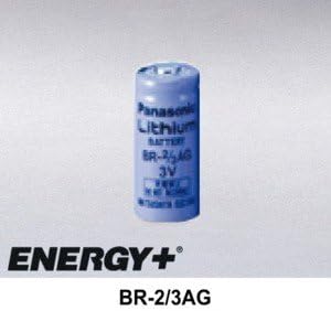 FedCo Batteries Compatible with Panasonic BR-2-3AG 3.0V 1450mAh 2-3 A Size Lithium Cell For Consumer And Industrial Applications