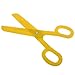 Giant Scissors Prop Plastic Scissor Novelty Gag Gift Toy Kit for Halloween Clown Costume Photo Prop - Yellow