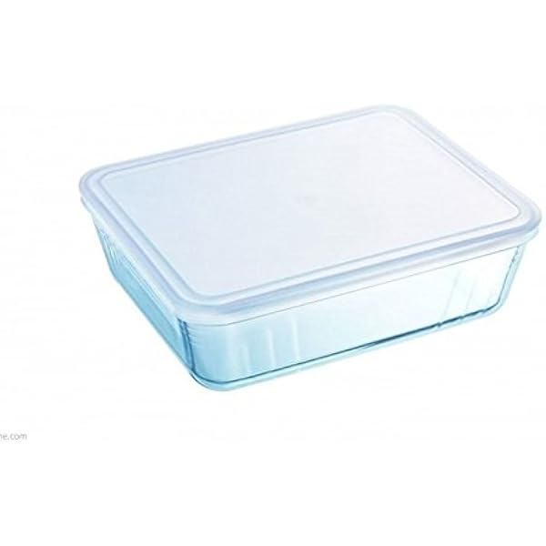 Pyrex Cook & freeze 2 pieza rectangular de almacenamiento Set: Amazon.es: Hogar