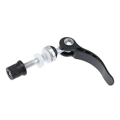 Vanpower Alloy Quick Release Bike Seat Post Clamp Seatpost Skewer Bolt (Black)