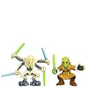 Star Wars 2010 Galactic Heroes 2Pack Kit Fisto General Grievous