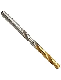 YG-1 Acero de alta velocidad gold-p, espiral, 135 Grado lenta, 7.0 mm de diámetro de vástago recto broca Jobber, estaño Acabado, X 109 mm de longitud, 10