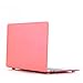 Valawy - Newest Version 13-inch Pink Rubberized Hard Case for MacBook Air 13.3