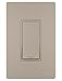 Legrand radiant TM870NICC10 15 Amp Rocker Wall Switch, Single Pole Decorator Light Switches, Nickel (1 Count)