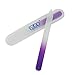 EZGO 6 Pieces Purple Nail Files with Case - Best Glass Nail File for Manicure and Pedicure, Glass for Nails and Bonafide Beauty