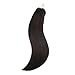 Ugeat 20inch 50g 1g/s Micro Ring Hair Extensions Human Hair Darkest Brown Color Real Human Hair Micro Ring Loop Hair Extensions