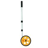 Tooluxe 01594L Rolling Measuring Wheel, 10,000 Feet, Large LCD Display, Telescoping Handle
