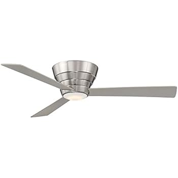 Niva 54 Flush Mount Ceiling Fan With Led And Remote Control