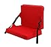 KIMI HOUSE Outdoor Folding Chair Cushion， Beach Chair Cushion, Stadium Chair Cushion for Sports Events, Outing, Travelling，Hiking, Fishing