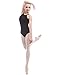 Dance Favourite Open Back Stretch Bodysuit for Women and Girls High Neck Criss Cross Ballet Gymnastics Yoga