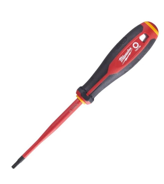 Milwaukee - Tri-Lobe VDE Screwdriver - Slotted 0.5 x 3 x 100