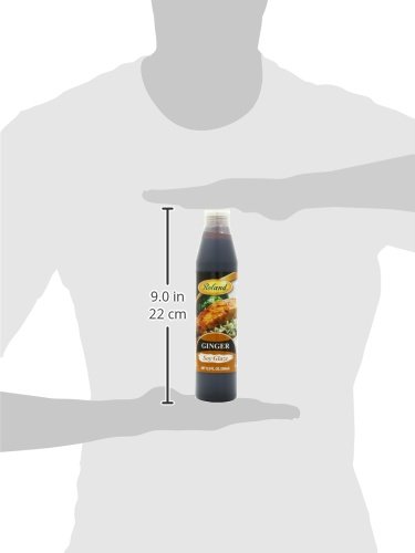 ROLAND FOODS GINGER SOY GLAZE, SPECIALTY IMPORTED FOOD, 12.88-OUNCE BOTTLE