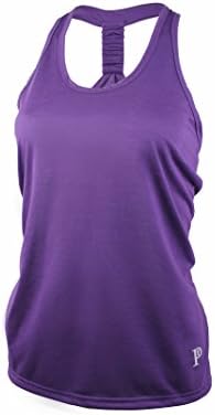Racerback Tank|Cool Comfort with Moisture-Wicking Poly-Rayon by Privagio(Purple)