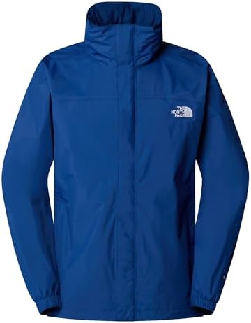 - Chaqueta Resolve para Hombre - Chaqueta de Senderismo Impermeable y Transpirable - TNF Black, M