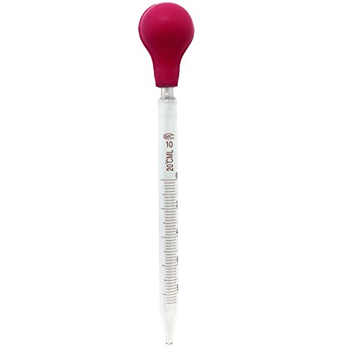 OESS Thick Glass Graduated Dropper Pipettes Silicone Rubber Caps 1ml 2ml 5ml 10ml - Thumbnail 4