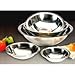 Kitchen Mission Stainless Steel Mixing Bowls 1.5,3,4, and 5 Quart. Plus Measuring Cup and Spoon Sets, Set of 6