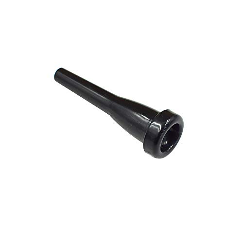 Timiy 7C Plastic Trumpet mouthpiece Black(Bullet Shape) 1pc