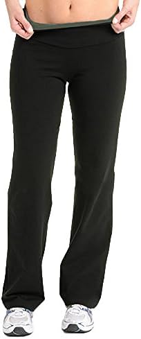 The Girls Tummy Control Women's Tall Boot Cut Pant Large Tall Black