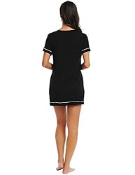 Cherrydew Ladies Short Nightshirts Sleepshirts
